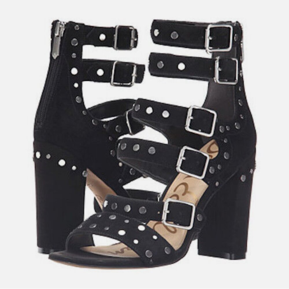 NWOB Sam Edelman York Suede Strappy Open Toe Sandal